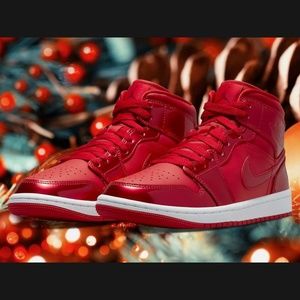 Jordan 1 Mid SE University Red Pomegranate DH5894-600 Size 8 Women’s